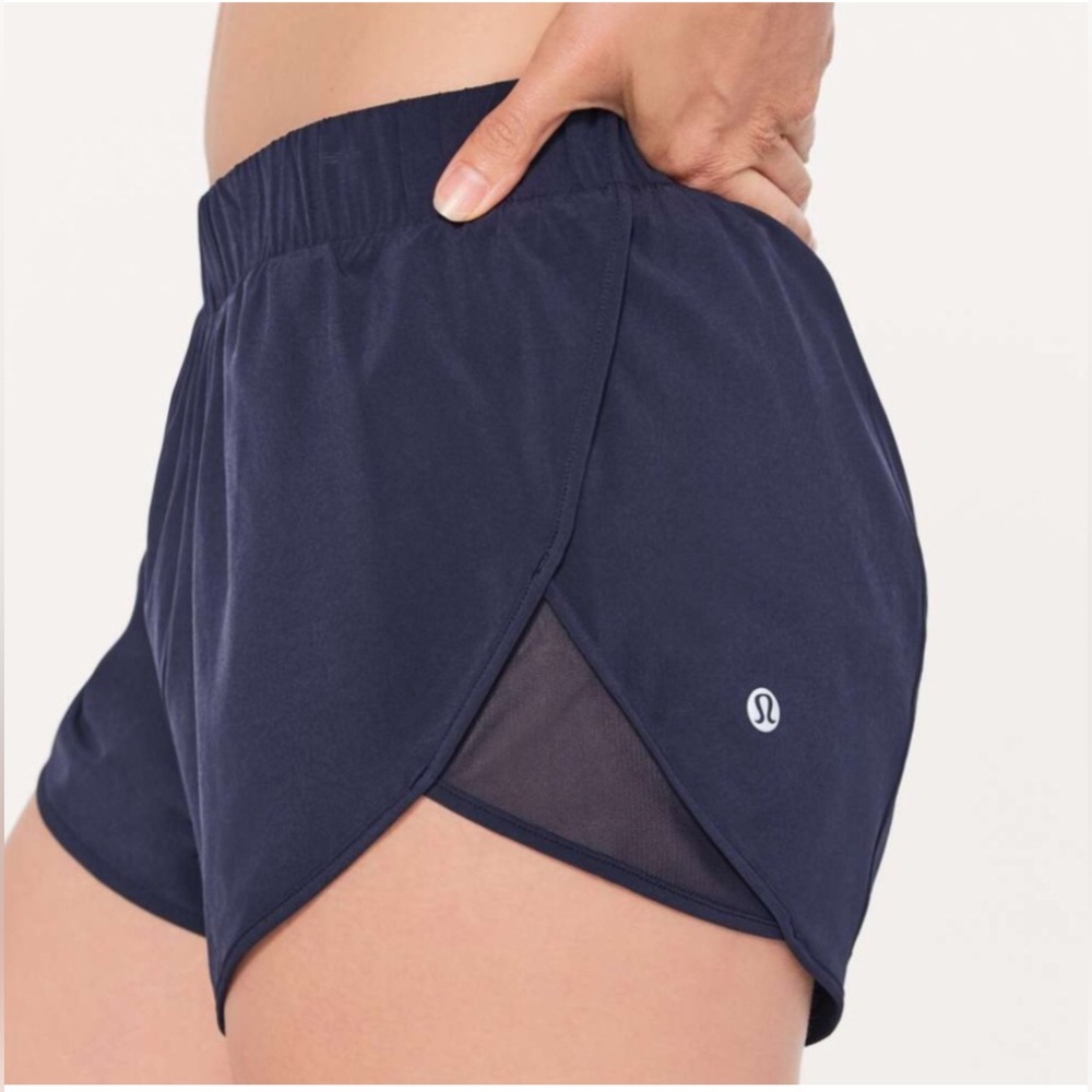 lululemon athletica Navy Blue Women’s Running Shorts